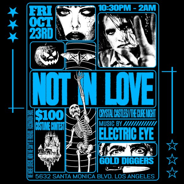 Not In Love: Crystal Castles & The Cure Night