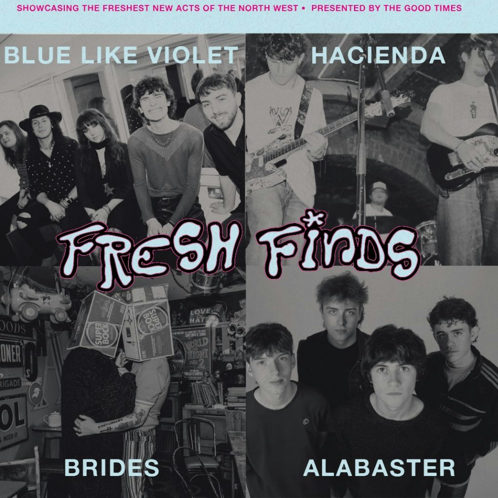 Fresh Finds Presents: Blue Like Violet, Hacienda, Brides, Alabaster