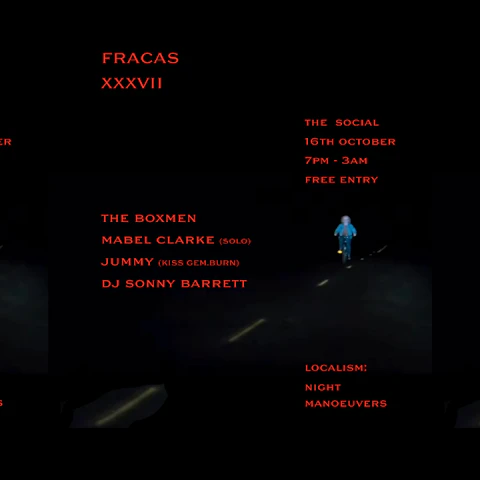 FRACAS: The Boxmen + Mabel Clarke (Solo) + Jummy