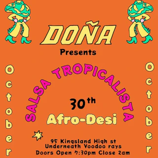 Salsa Tropicalista w/ Afro-Desi