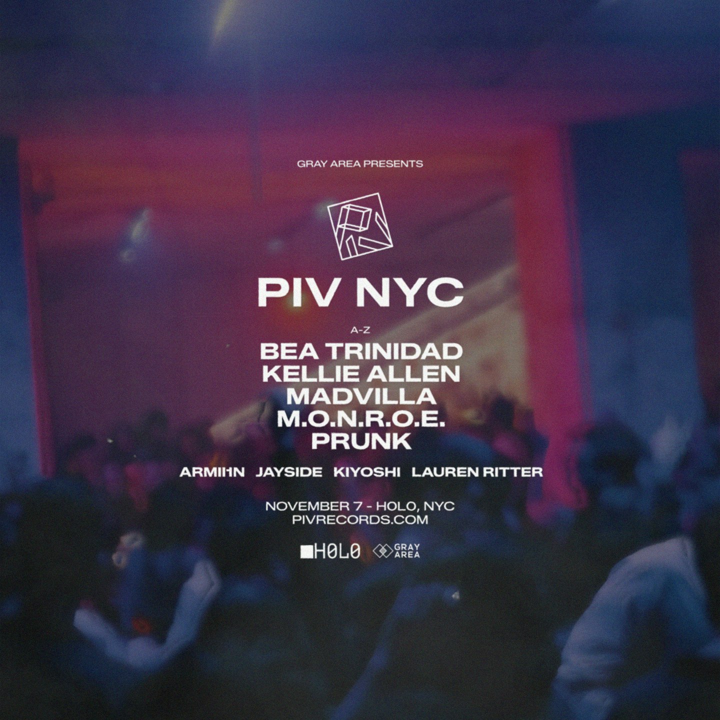 PIV Showcase with Prunk & Guests