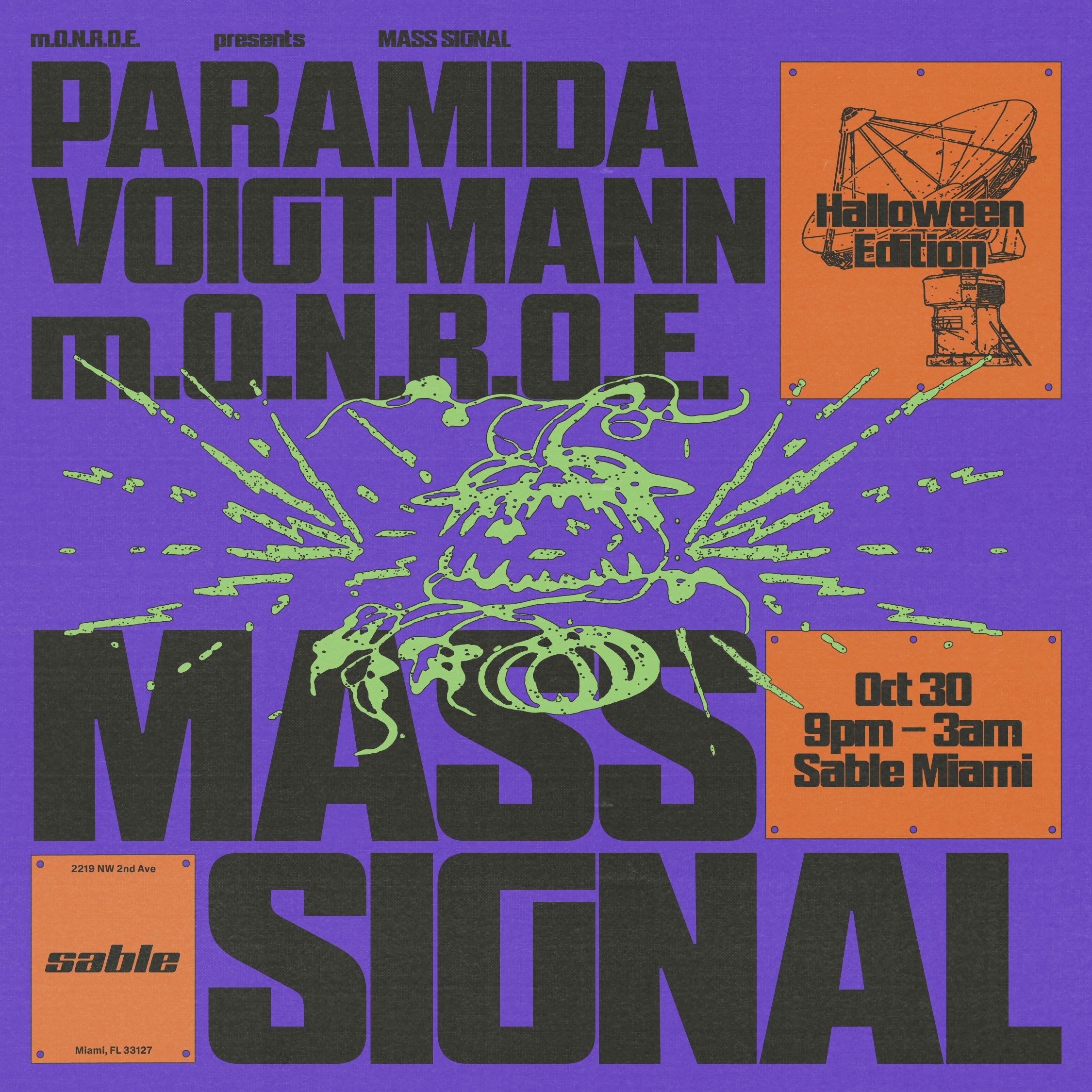Cover image for Mass Signal: Paramida, Voigtmann, + m.O.N.R.O.E.