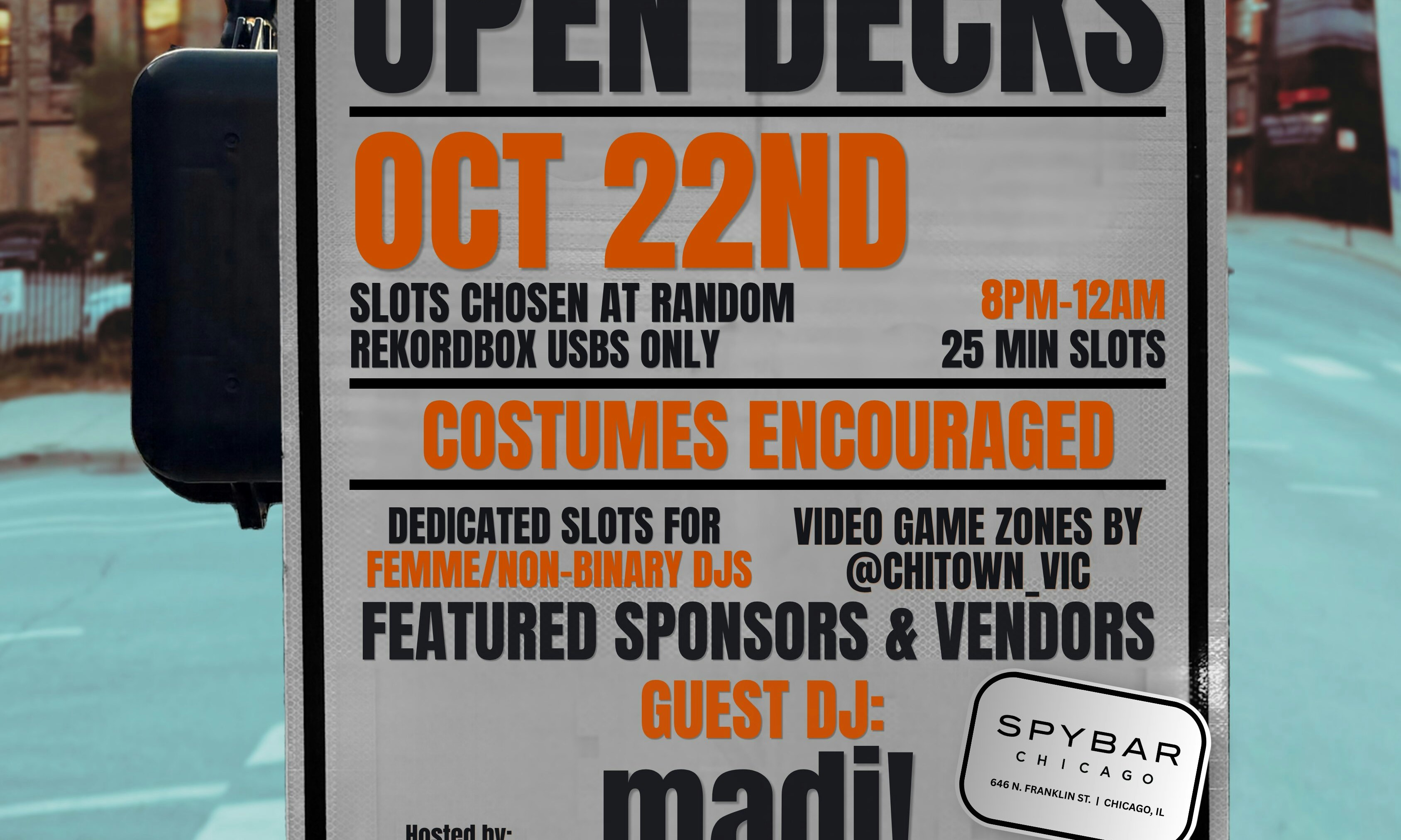 Imagem da fonte — Thursday Social: Open Decks + Night Market