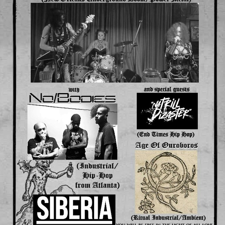 Stripper Funeral with Natrill Dizaster, No/Bodies, and Age Of Ouroboros