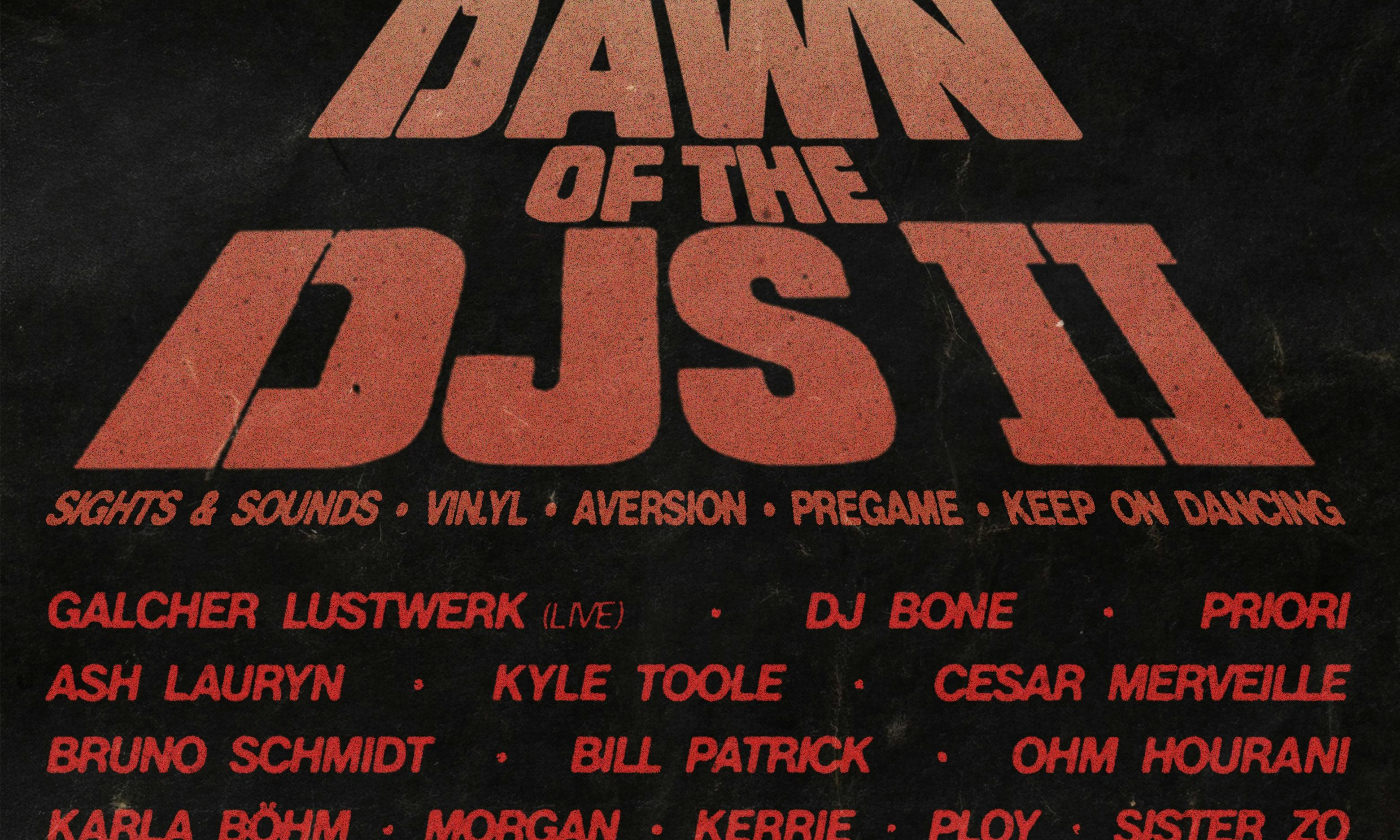 Dawn of the DJs II (A Golden Record NYC Production)