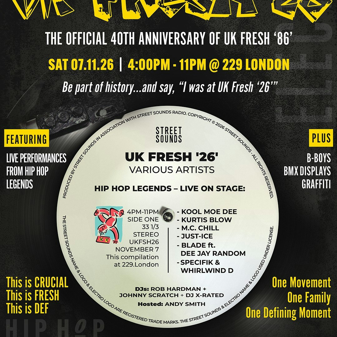 UK FRESH '26' – 40th Anniversary