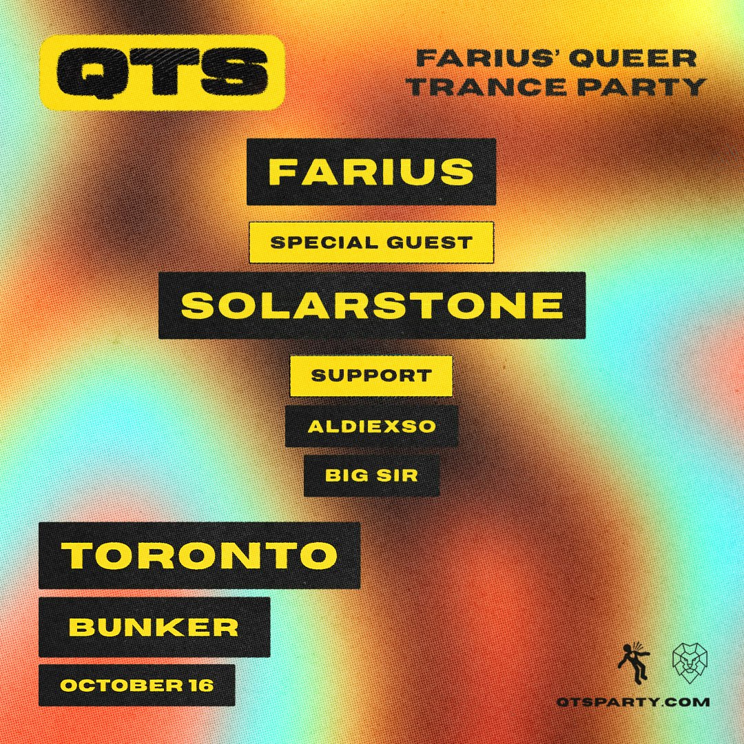 QTS: Toronto presents Farius + Solarstone