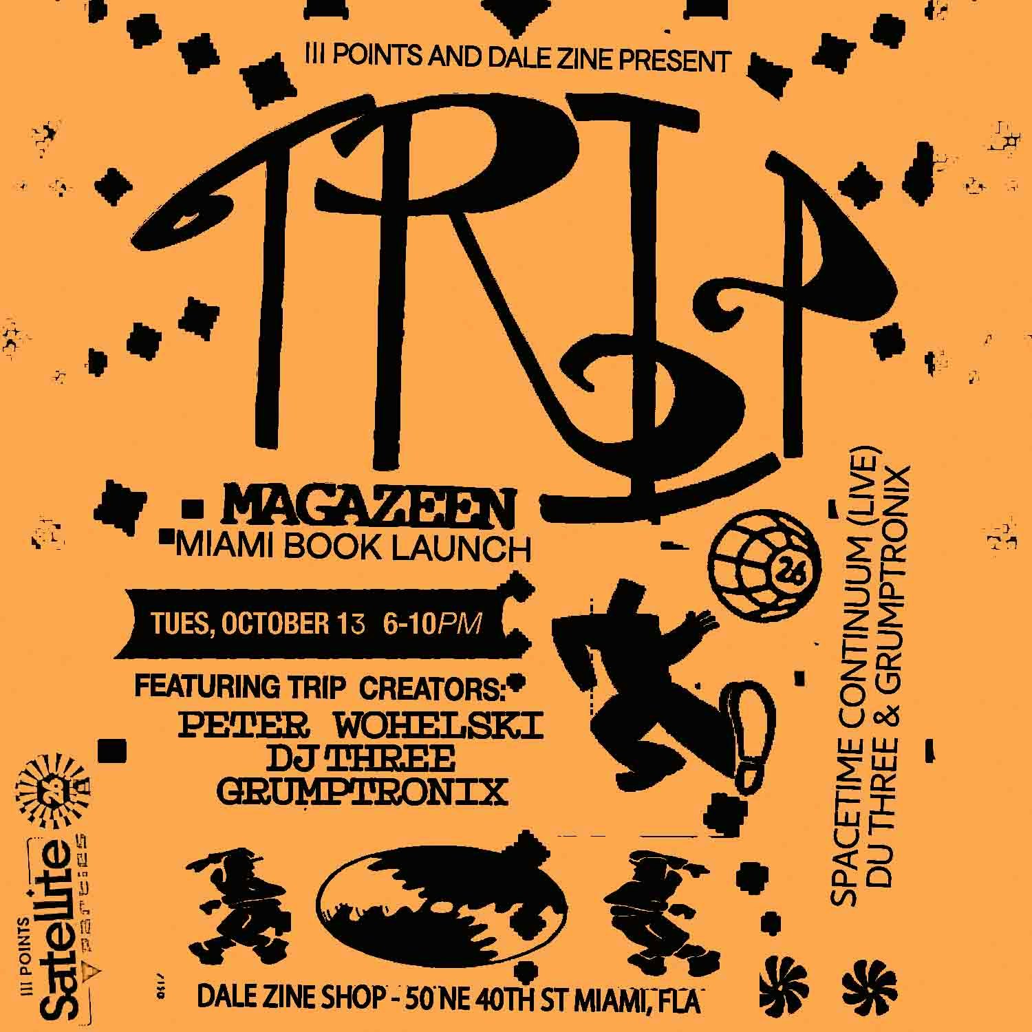 III Points & Dale Zine present TRiP Magazeen Miami Book Launch