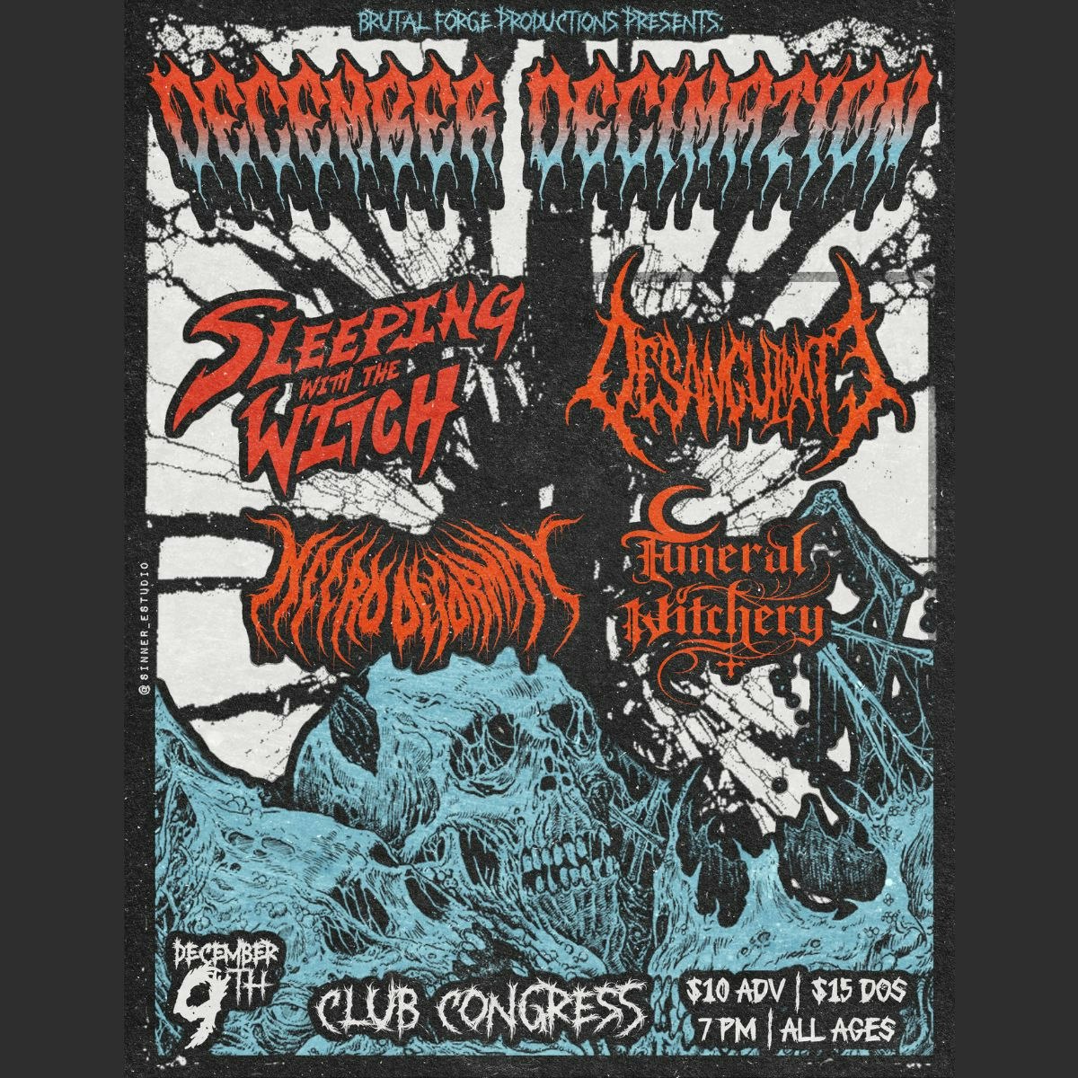 December Decimation featuring Sleeping With The Witch