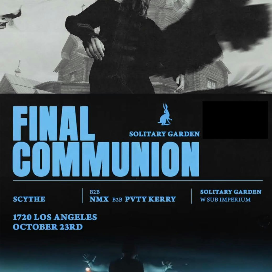 Solitary Garden’s Final Communion Rave