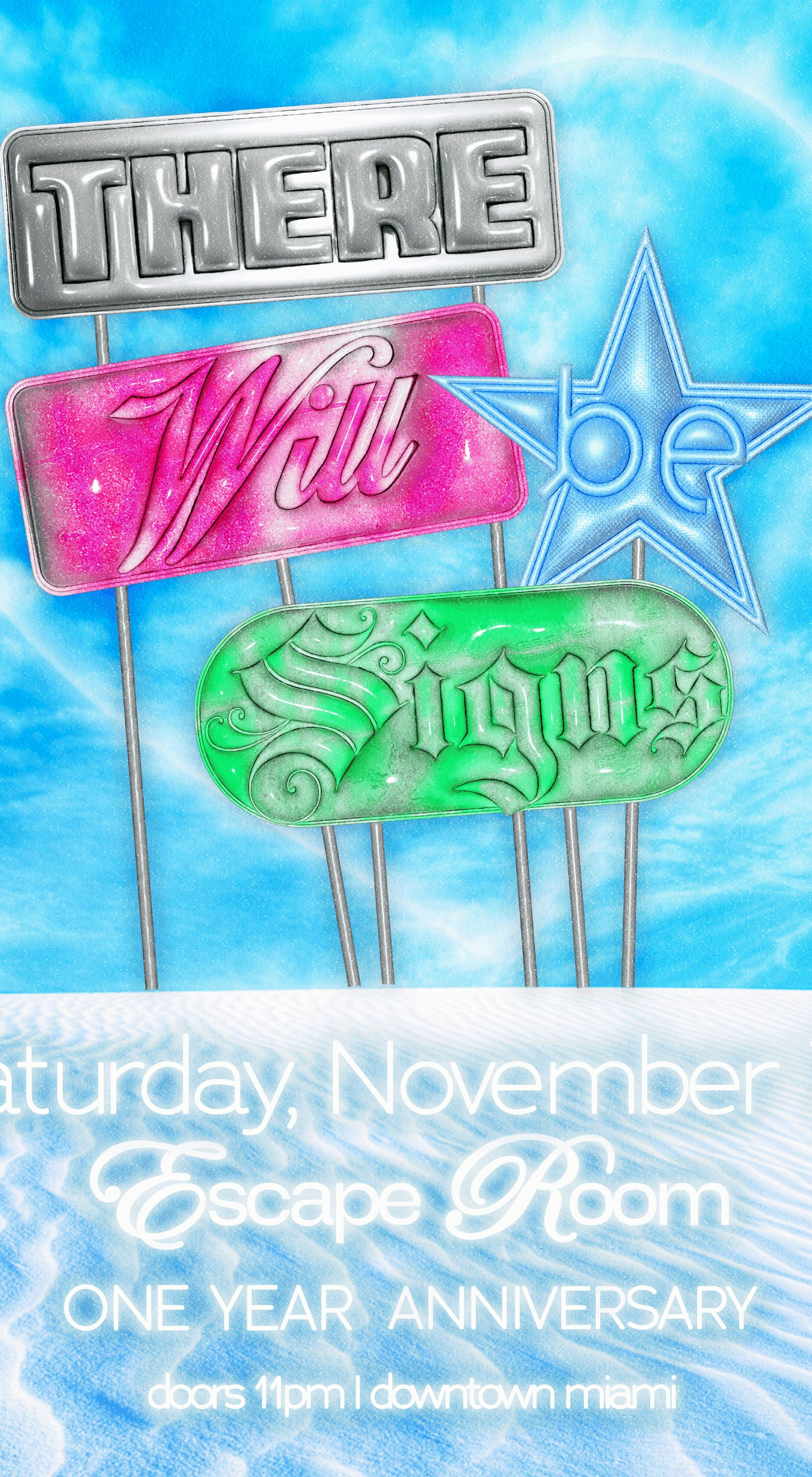 Escape Room 1 Year Anniversary at Floyd Miami