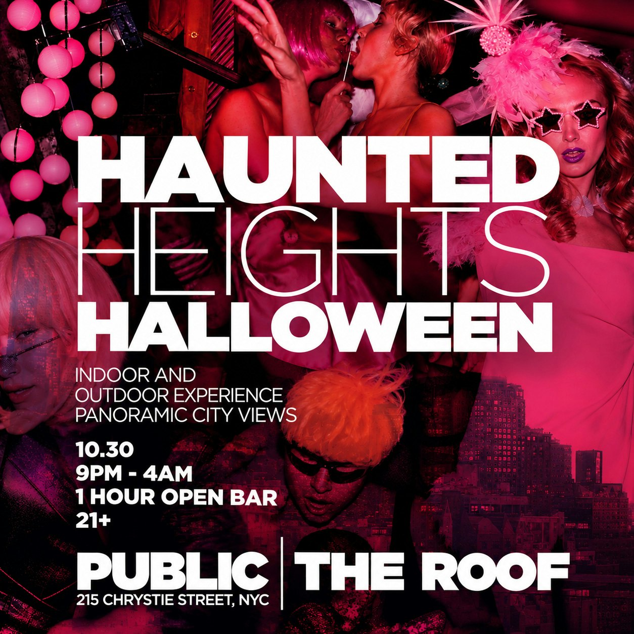 Rooftop Halloween at PUBLIC Hotel 10/30