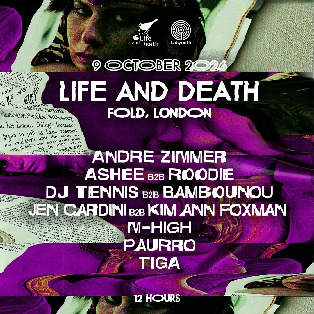 Labyrinth presents: 12 hours of Life & Death at FOLD