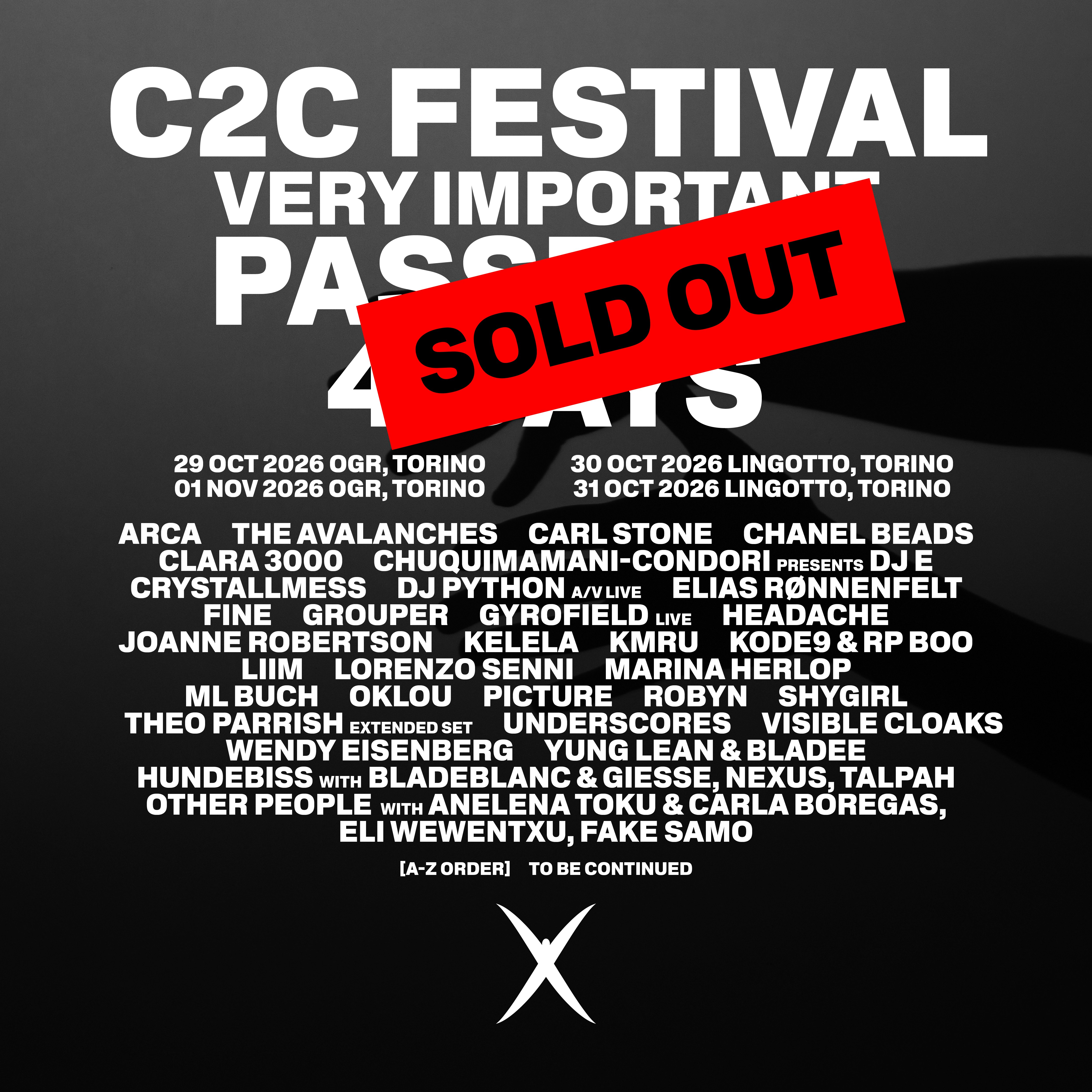 C2C FESTIVAL 2026 | VERY IMPORTANT PASSPORT
