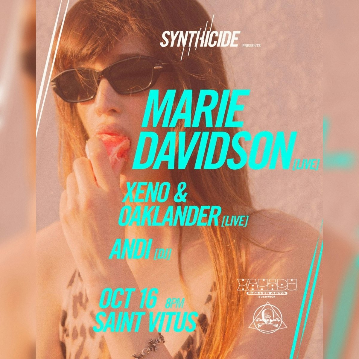 Marie Davidson (LIVE),  Xeno & Oaklander (LIVE), Andi (DJ Set)