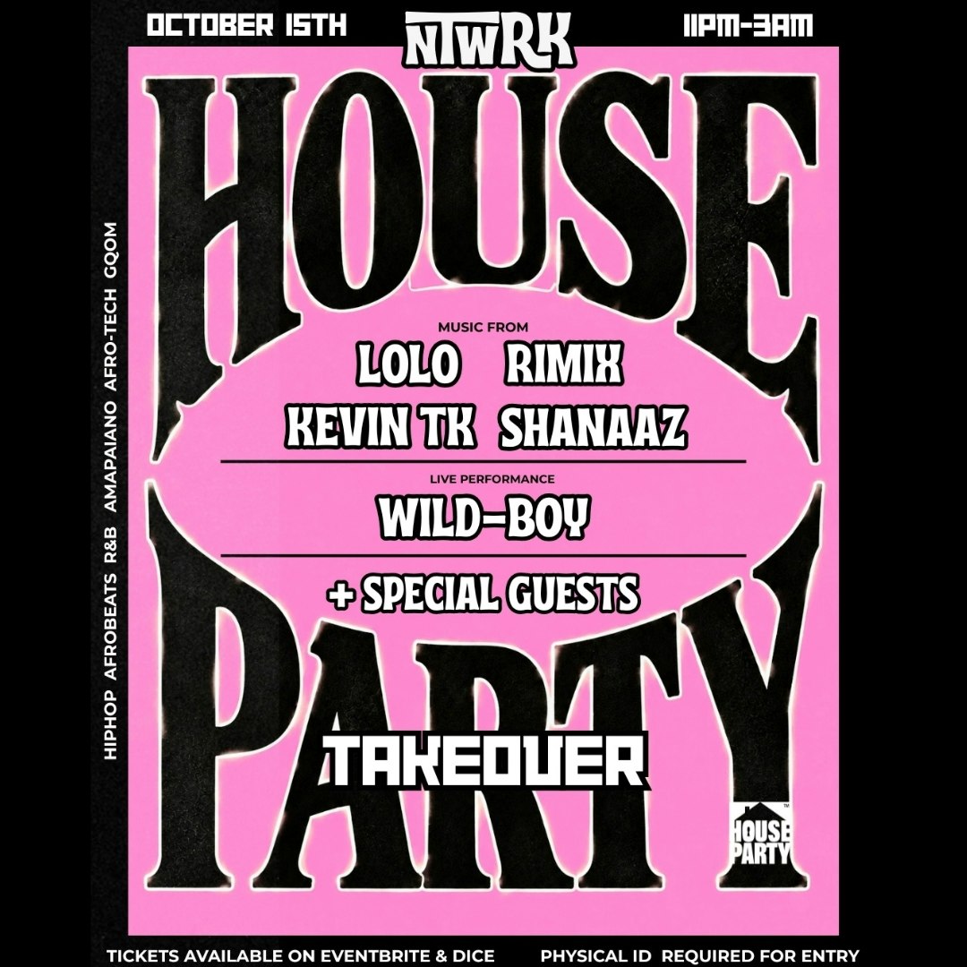HOUSE PARTY TAKEOVER