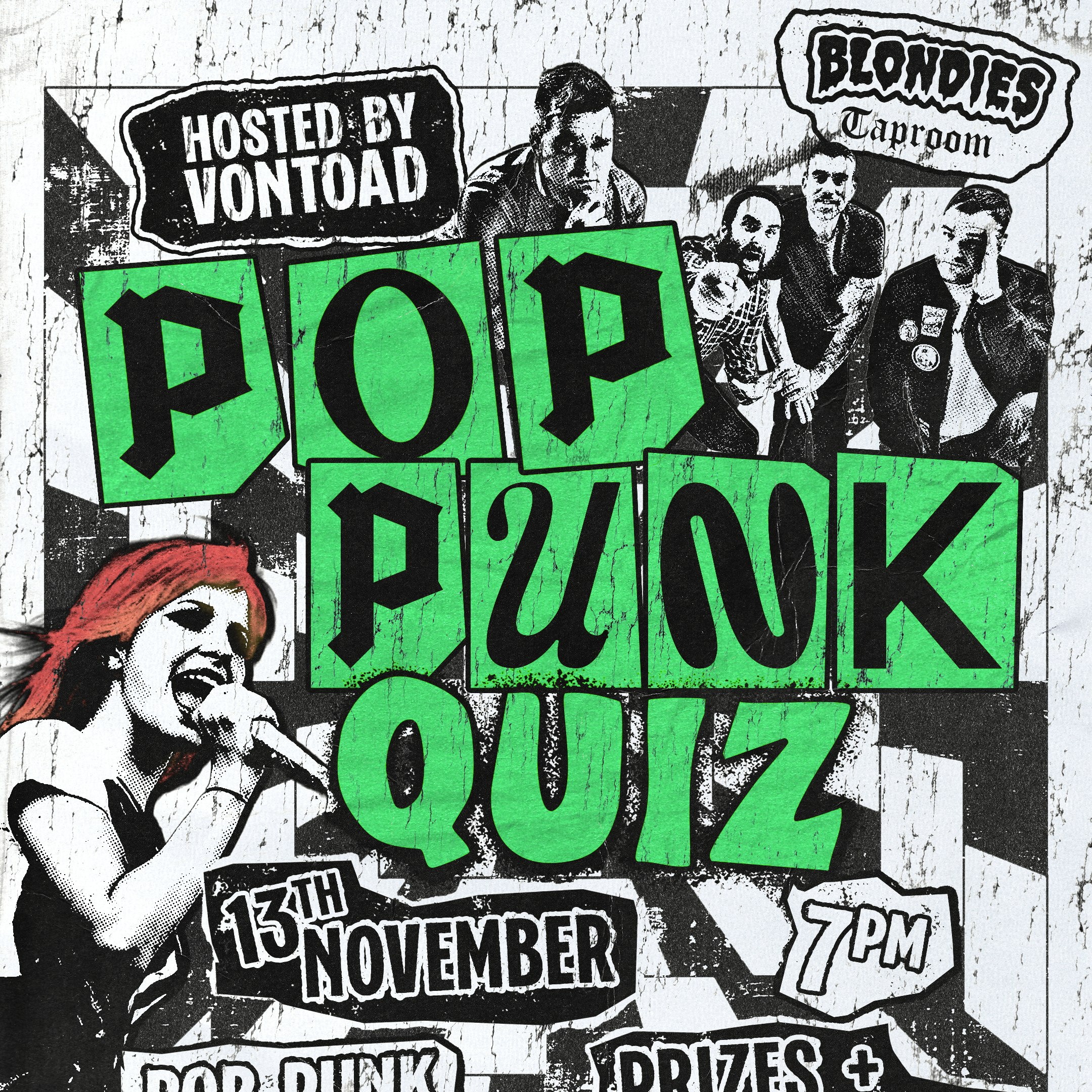 Pop Punk Quiz and Karaoke
