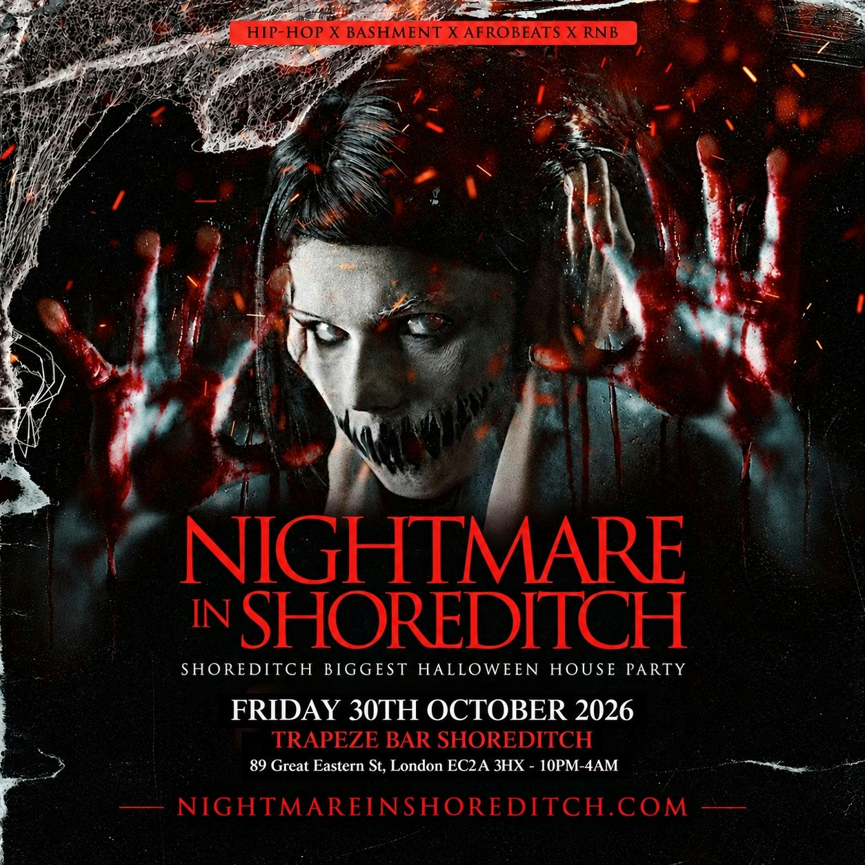 NIGHTMARE IN SHOREDITCH - HALLOWEEN PARTY