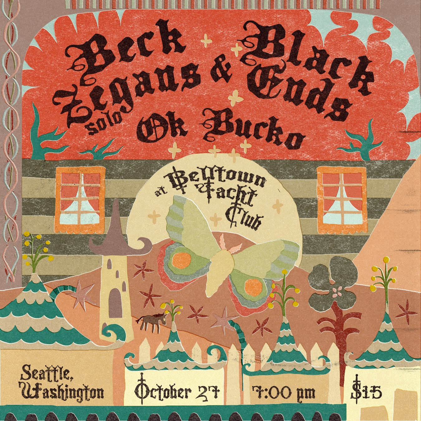 Black Ends, Ok Bucko, Beck Zegans