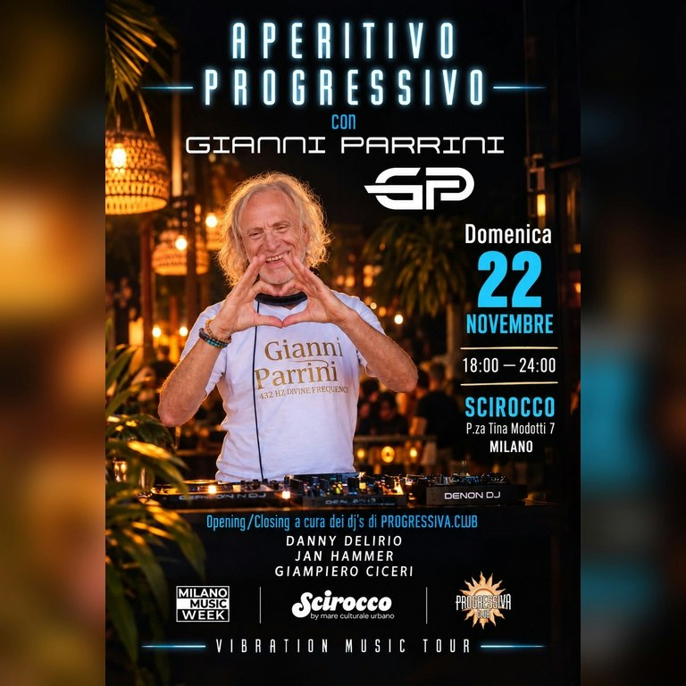 Aperitivo Progressivo con Gianni Parrini