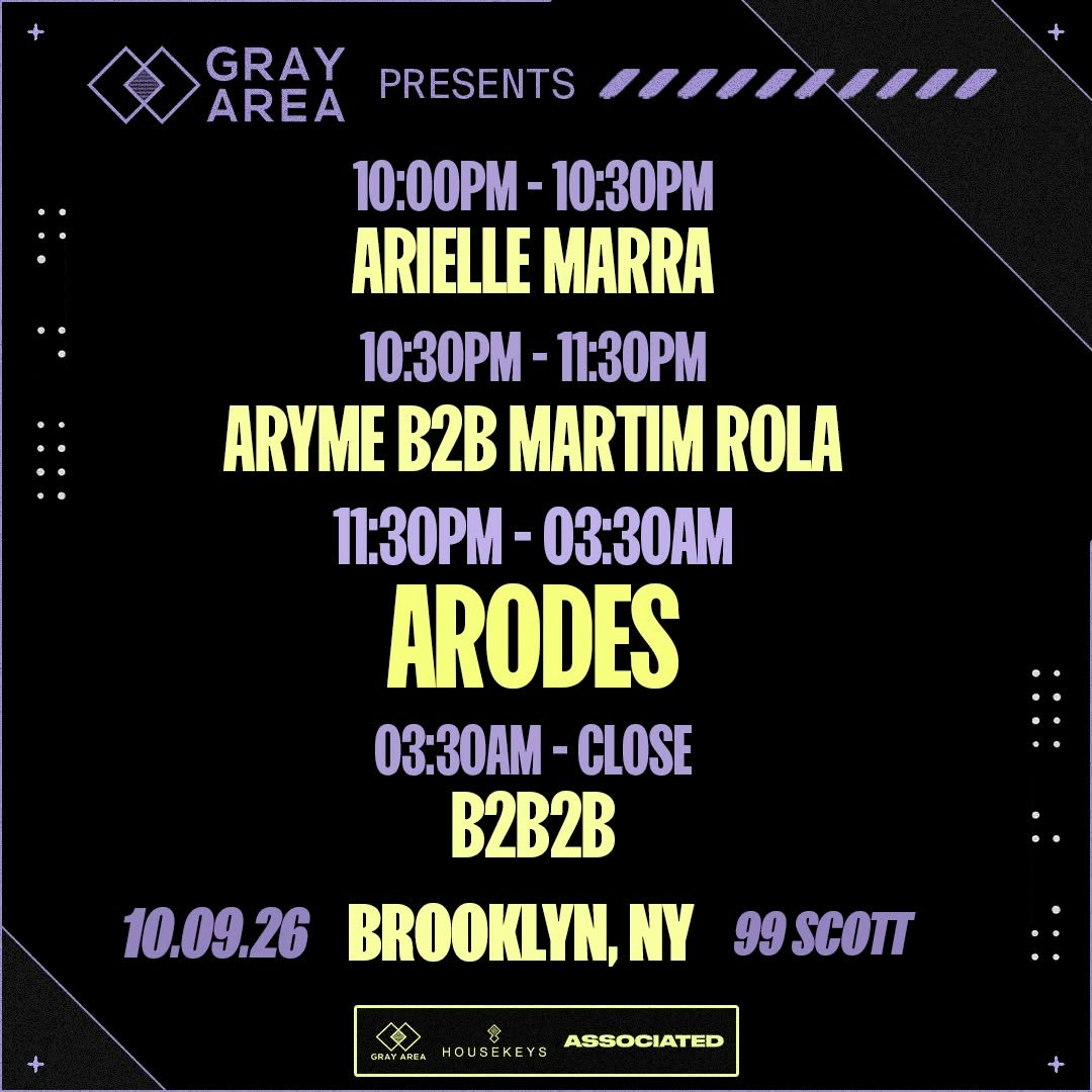 Arodes *4hr Set* w. ARYMÉ & Martim Rola