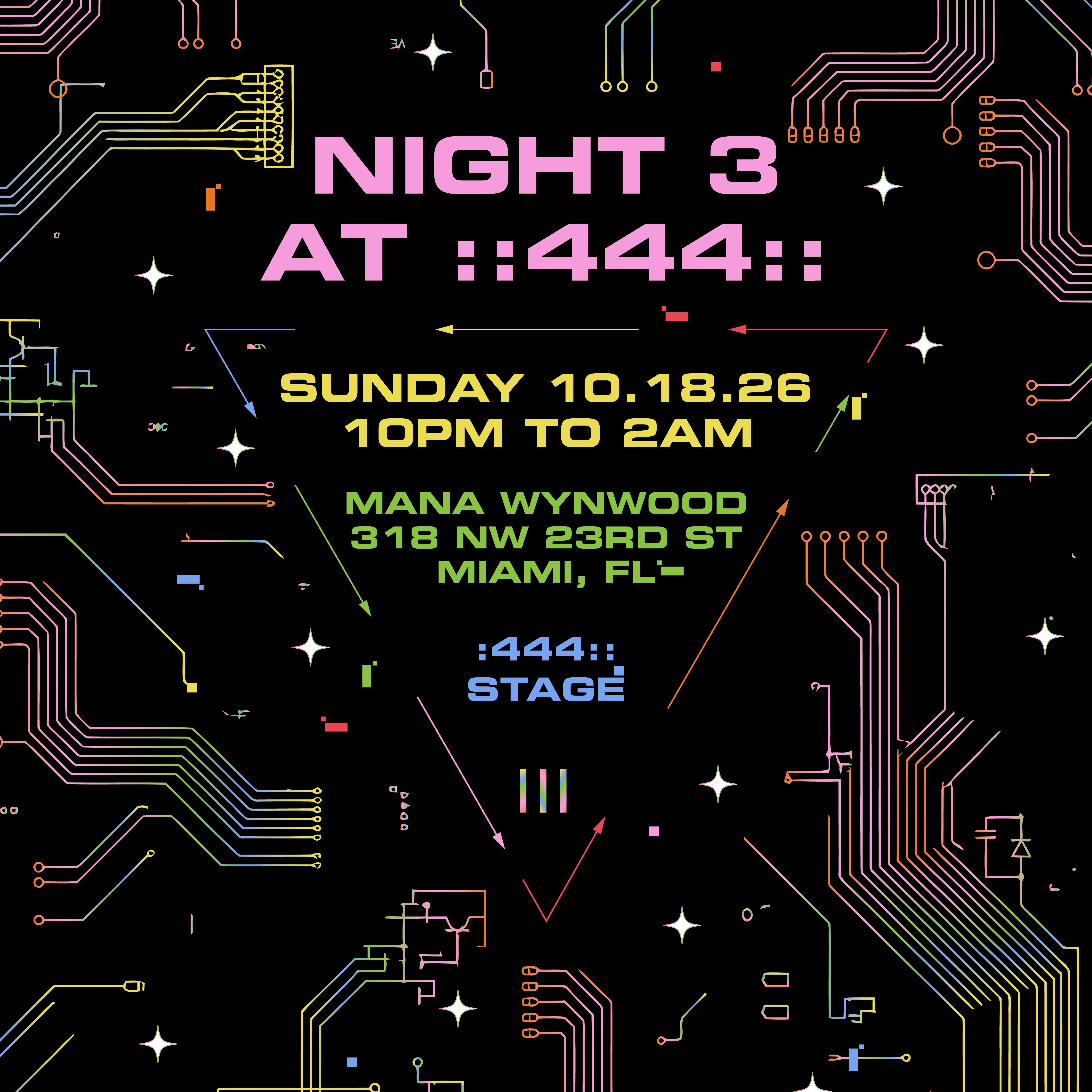 Night 3 at ::444::