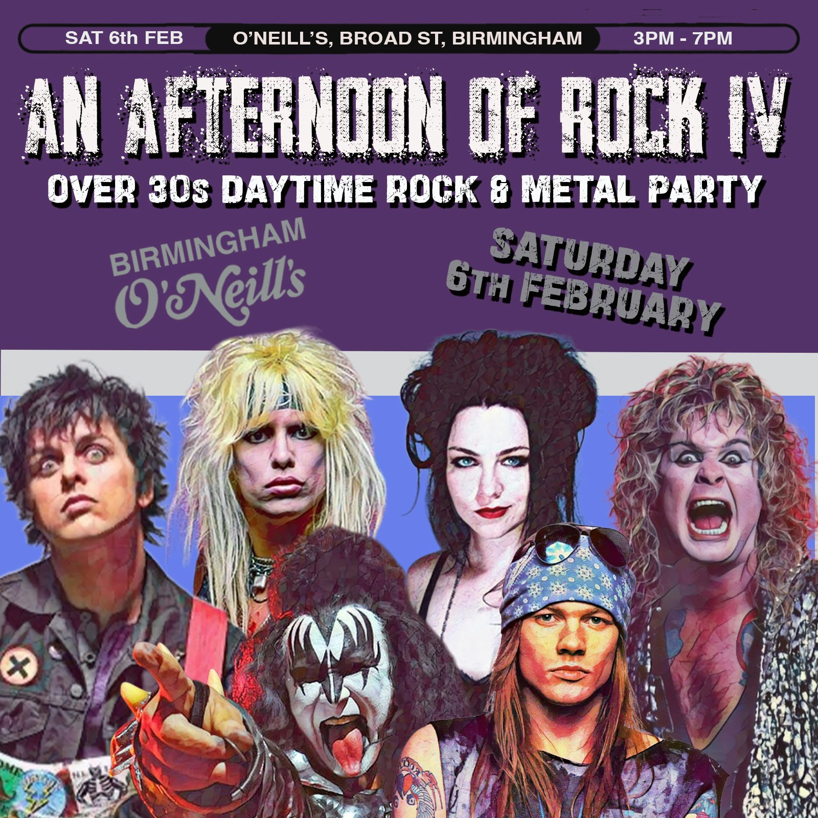 Afternoon of Rock IV: BIRMINGHAM (Over 30s Only)