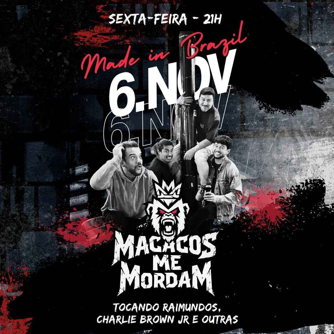 Macacos Me Mordam Live at Made in Brazil