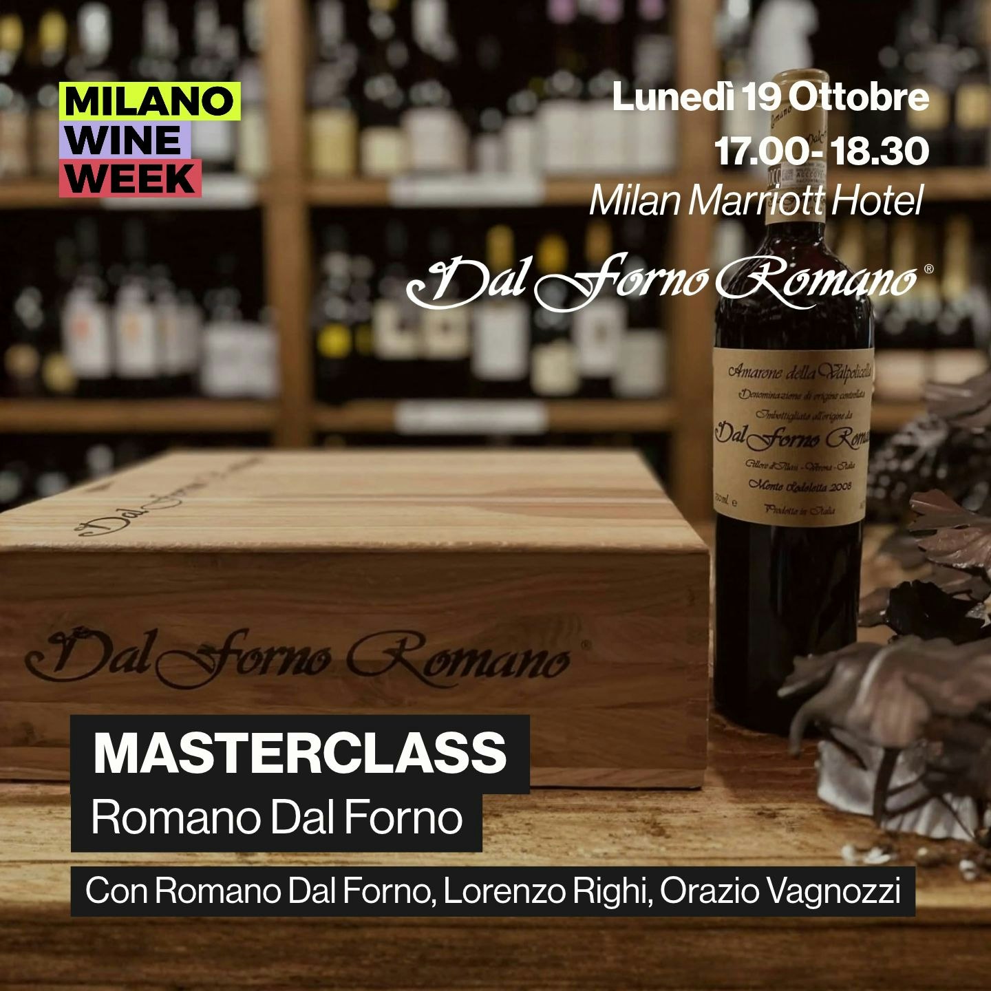 Masterclass: Romano Dal Forno