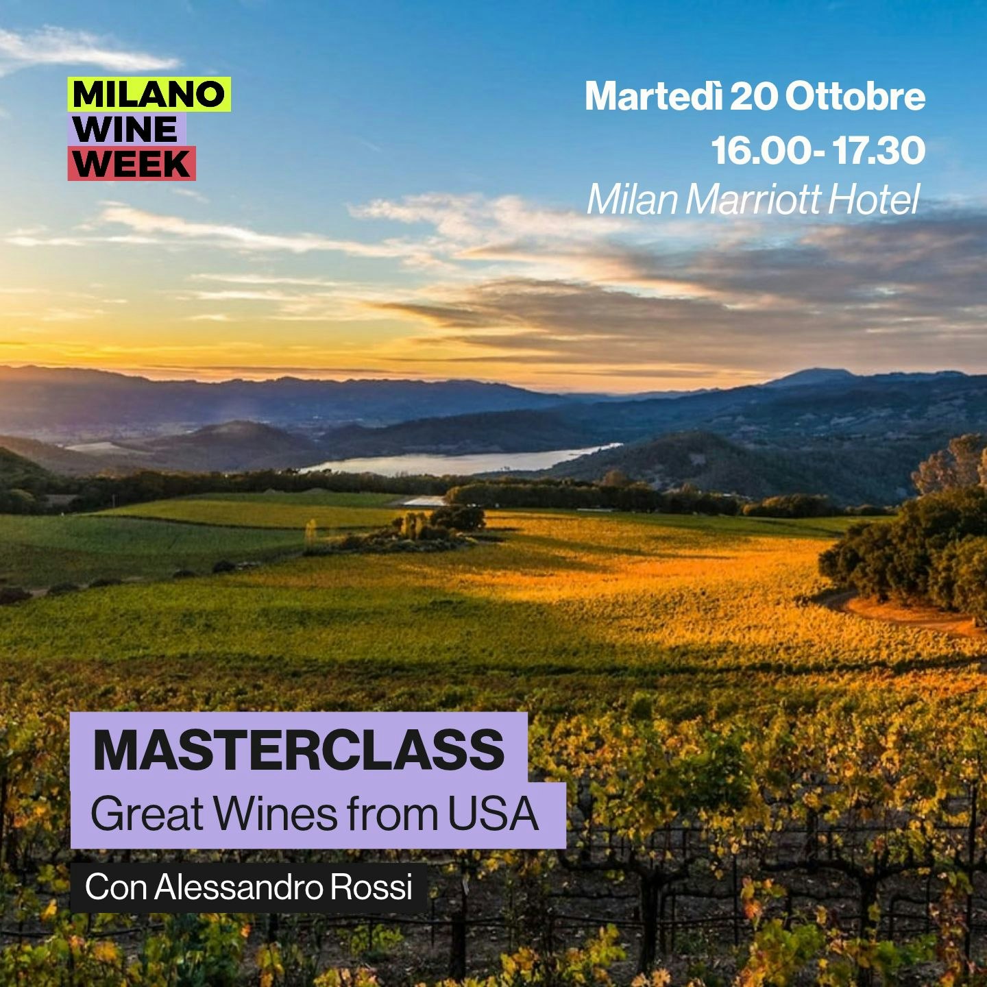 Masterclass: Great Wines from USA
