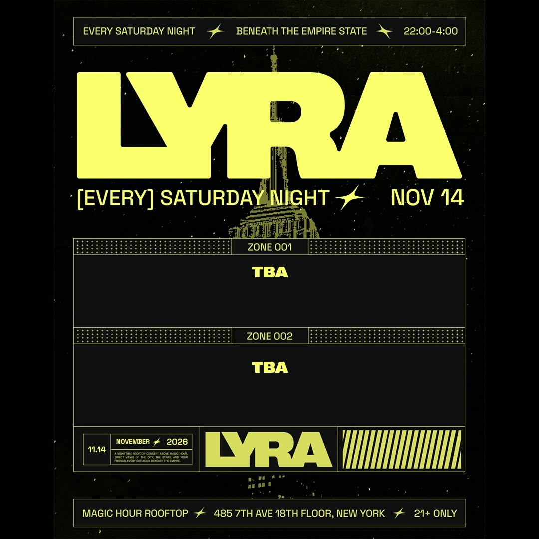 Lyra Rooftop Party - 11.14