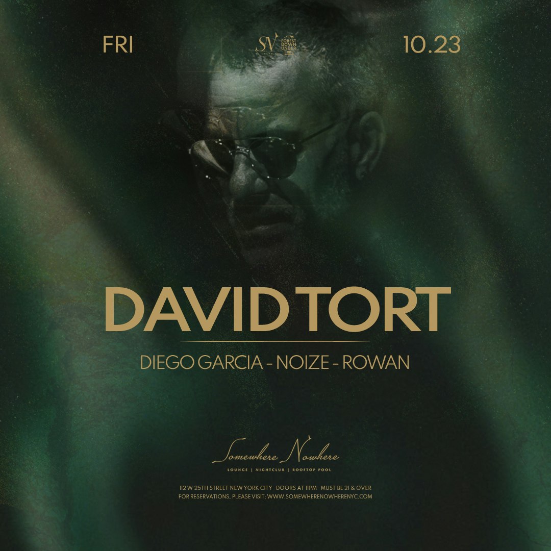 David Tort (with Diego Garcia, Noize and Rowan)