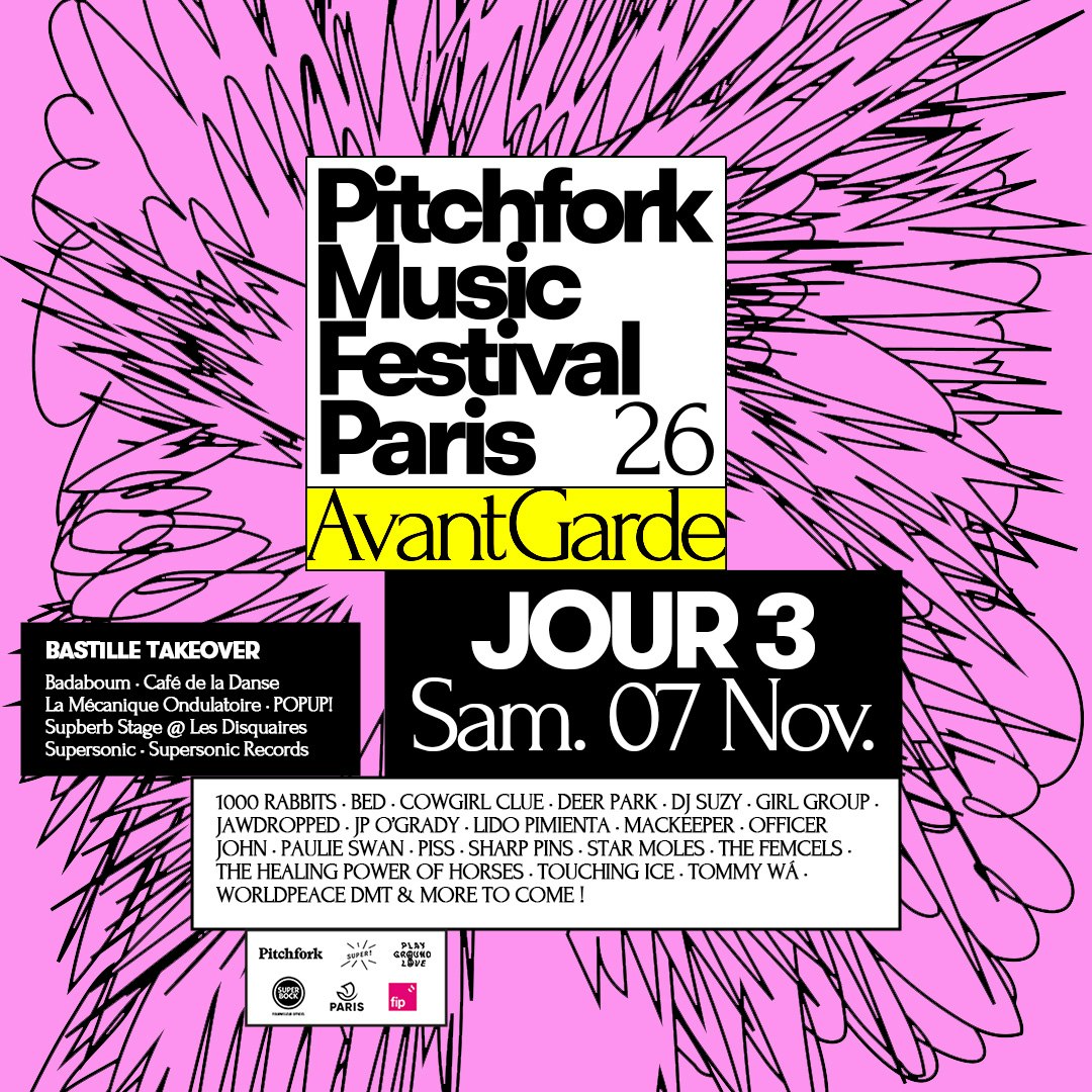 JOUR 3 - Pitchfork Avant-Garde 2026