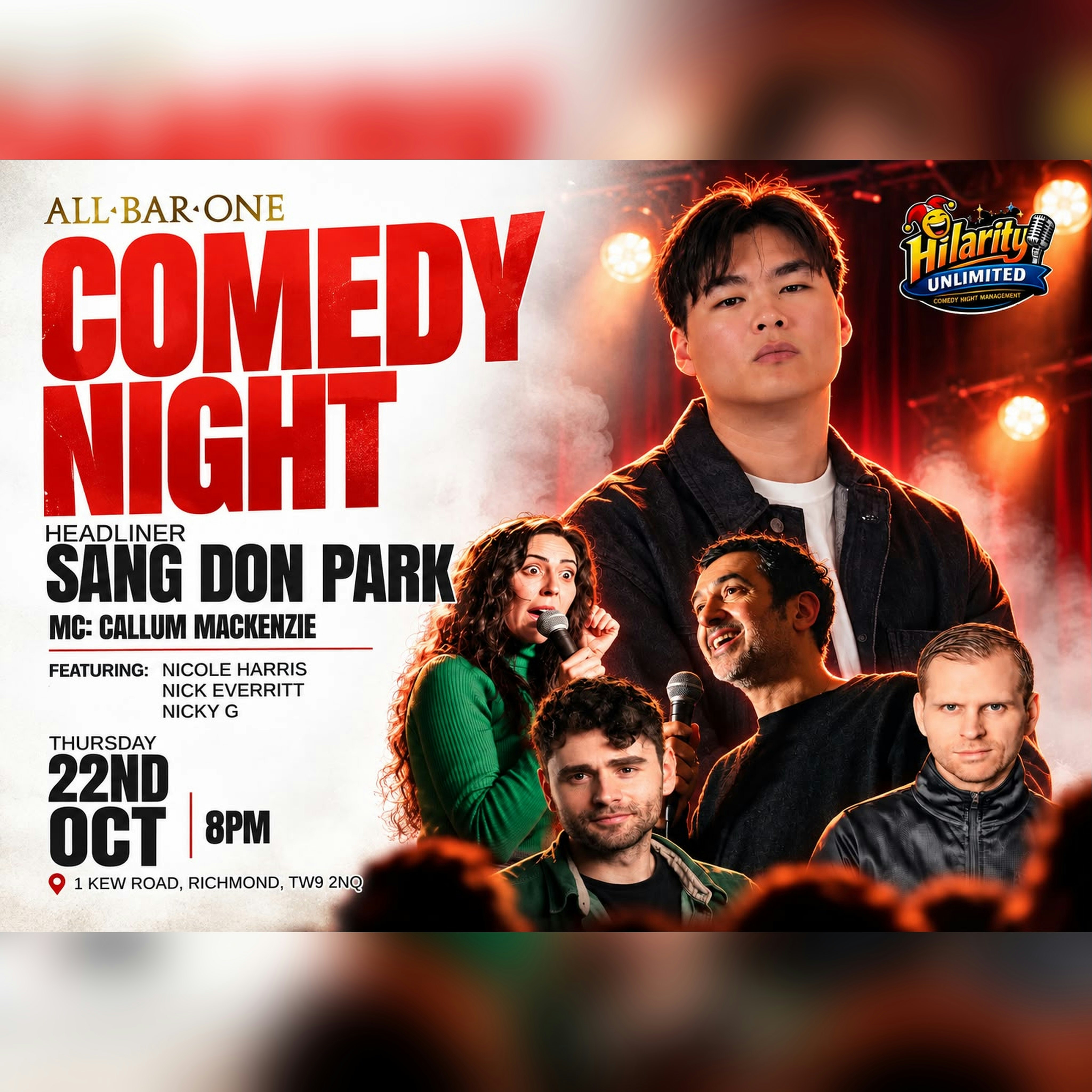 Richmond All Bar One Comedy