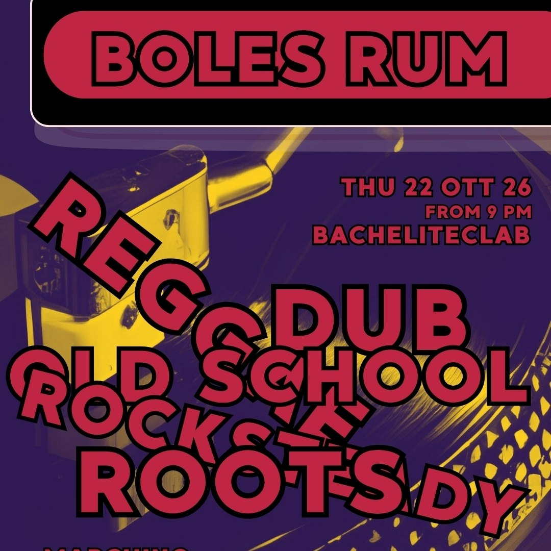BOLES RUM // Dub / Reggae / Roots Vinyl Selecta