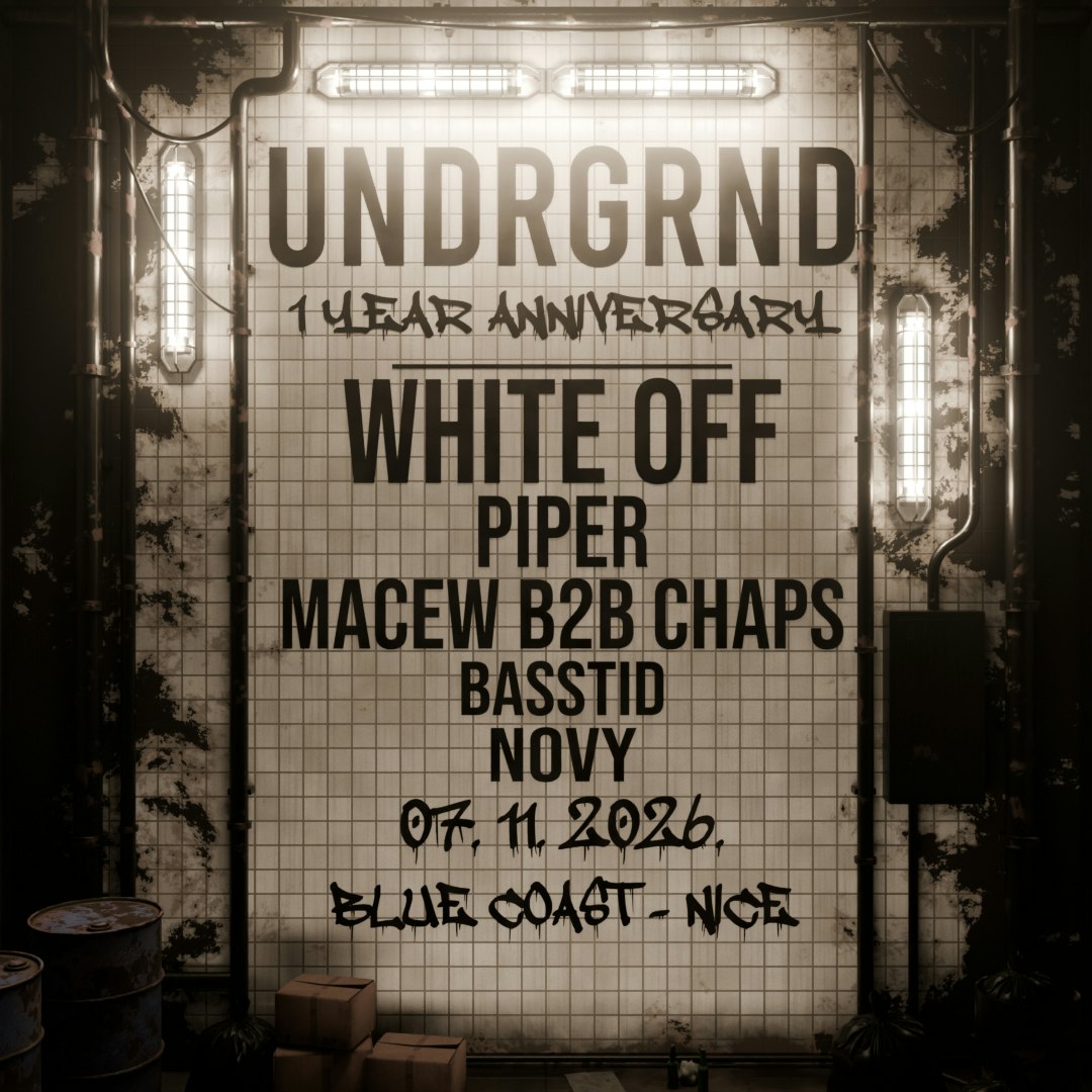 UNDRGRND 1 YEAR ANNIVERSARY