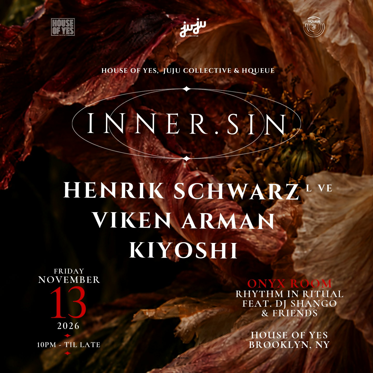 Inner Sin: Henrik Schwarz, Viken Arman and Kiyoshi