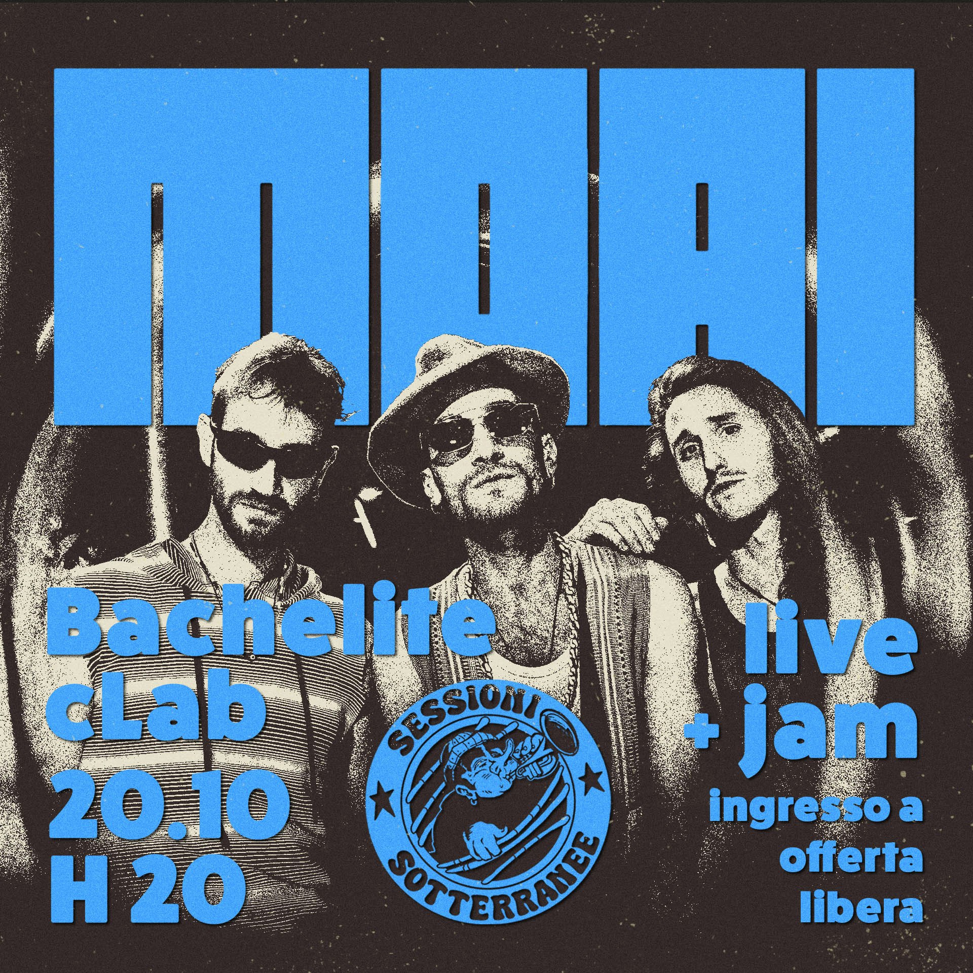 Sessione Sotterranea // Moai