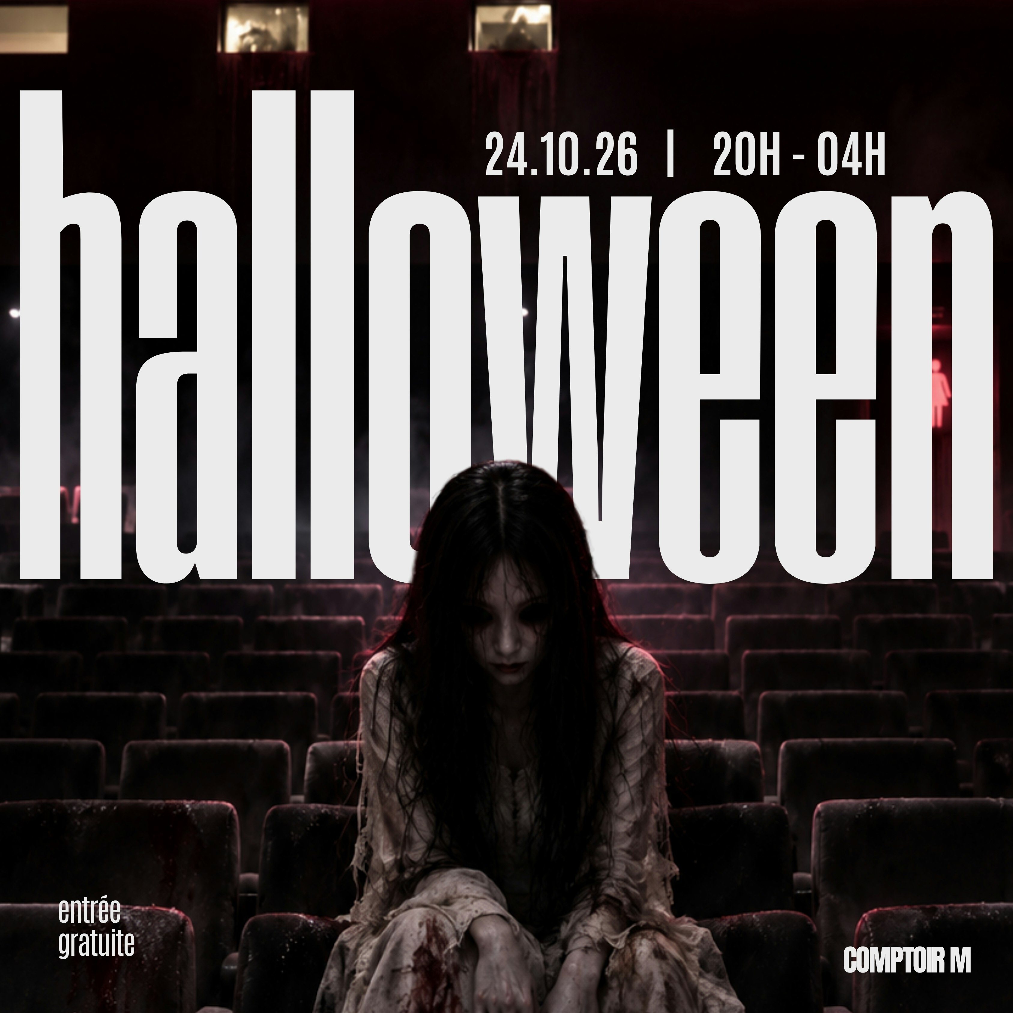HALLOWEEN PARTY - SOIRÉE DANS UN CINÉMA