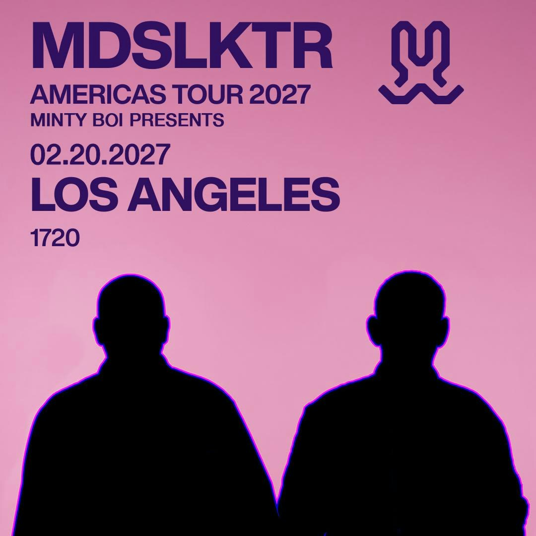 Minty Boi Presents: Modeselektor in Los Angeles