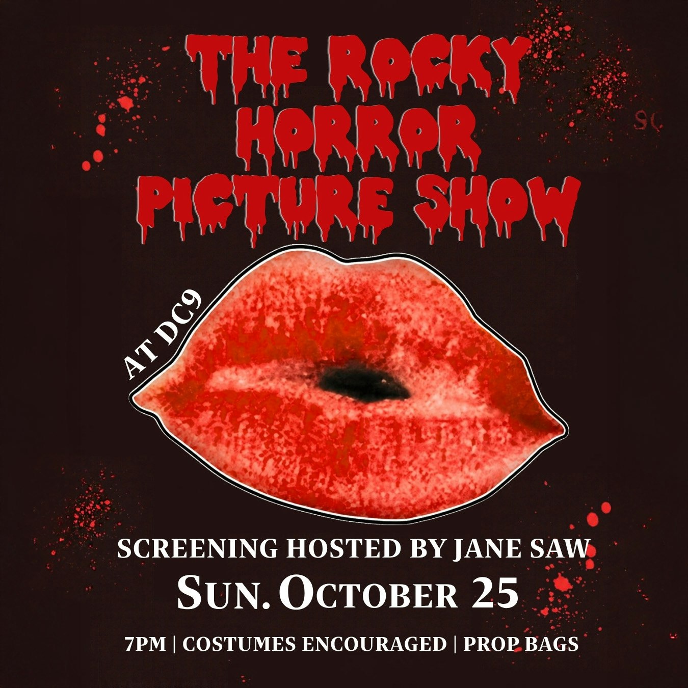 Jane Saw PRESENTS: SCREENING of The Rocky Horror Picture Show
