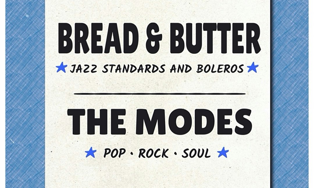 Flyer for Jazz Night with Bread & Butter + The Modes