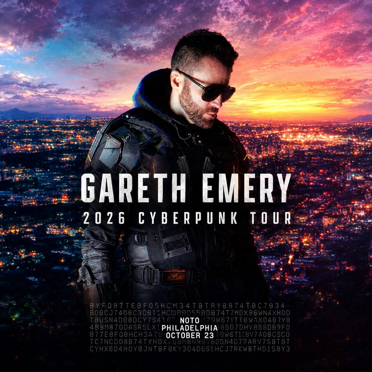 Gareth Emery: 2026 Cyberpunk Tour