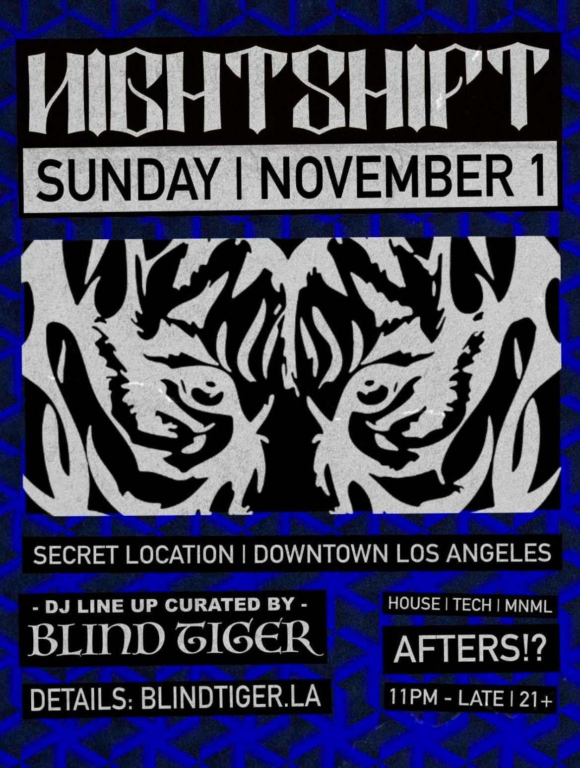 Nightshift Afterhours Tickets | 1 Nov | The Lexington Bar, Los