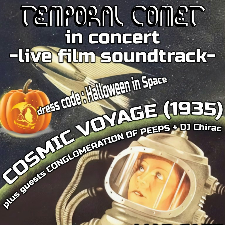 Temporal Comet : A Cosmic Halloween Voyage