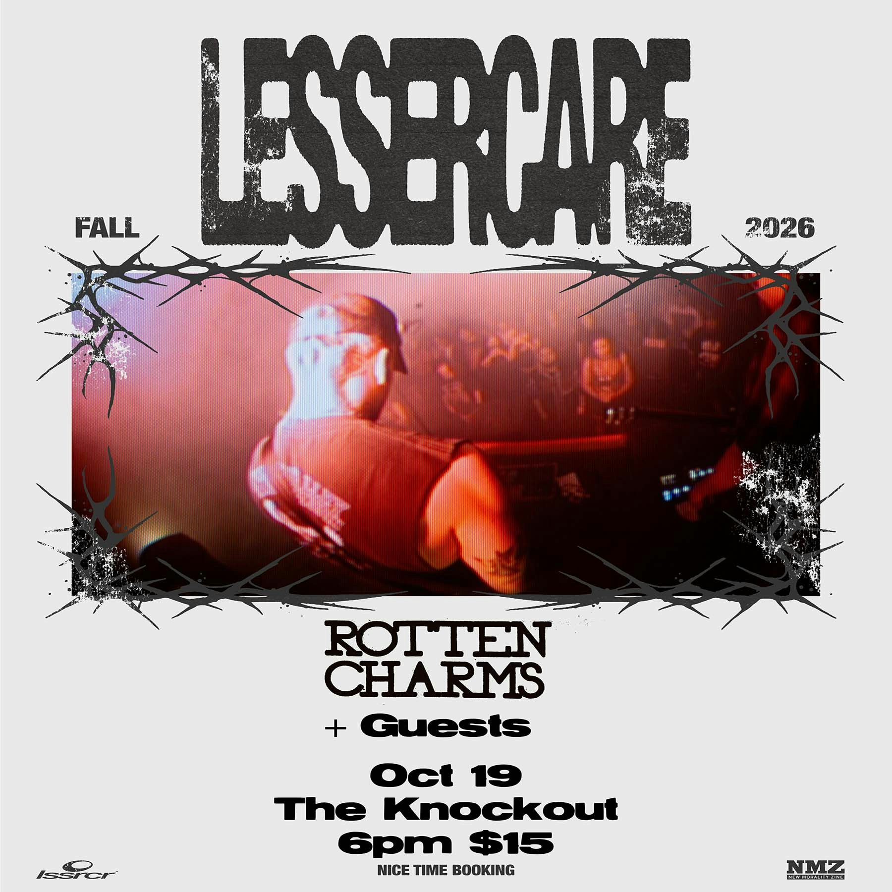 MATINEE SHOW : LESSER CARE + ROTTEN CHARMS