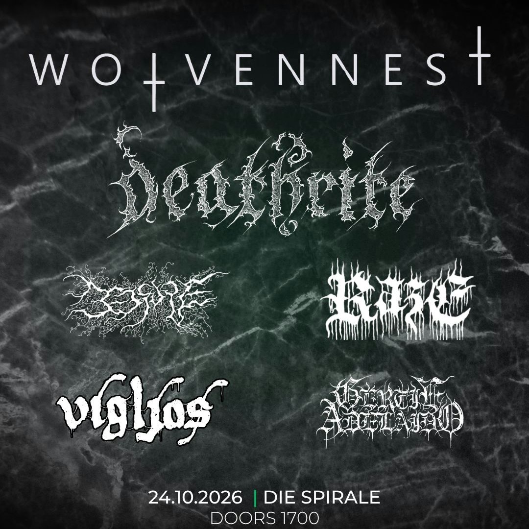 Wolvennest + Deathrite + Bedsore + Raze + Vigljos + Gertie Adelaido - Berlin