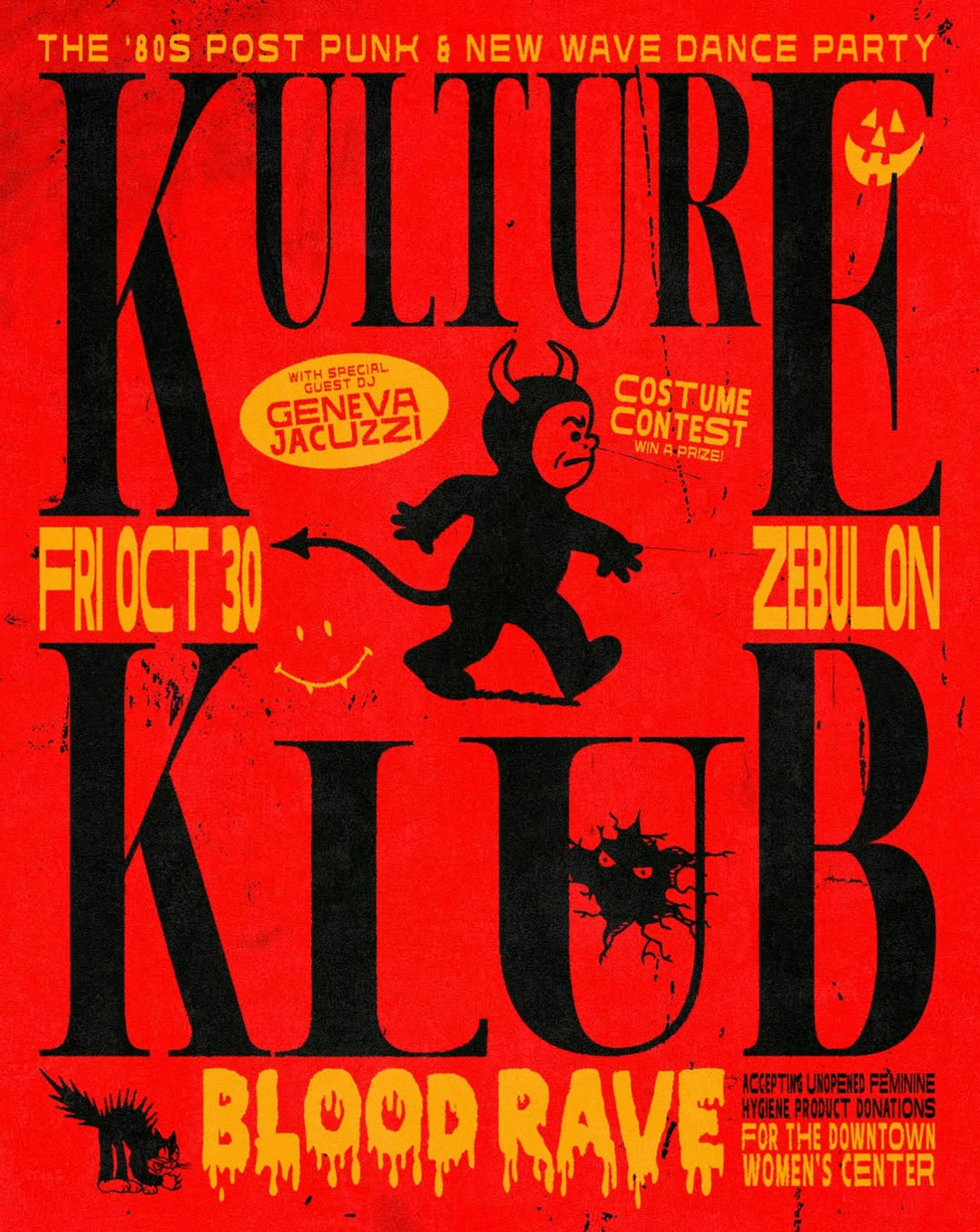 Kulture Klub - The '80s Dance Party, special guest DJ Geneva