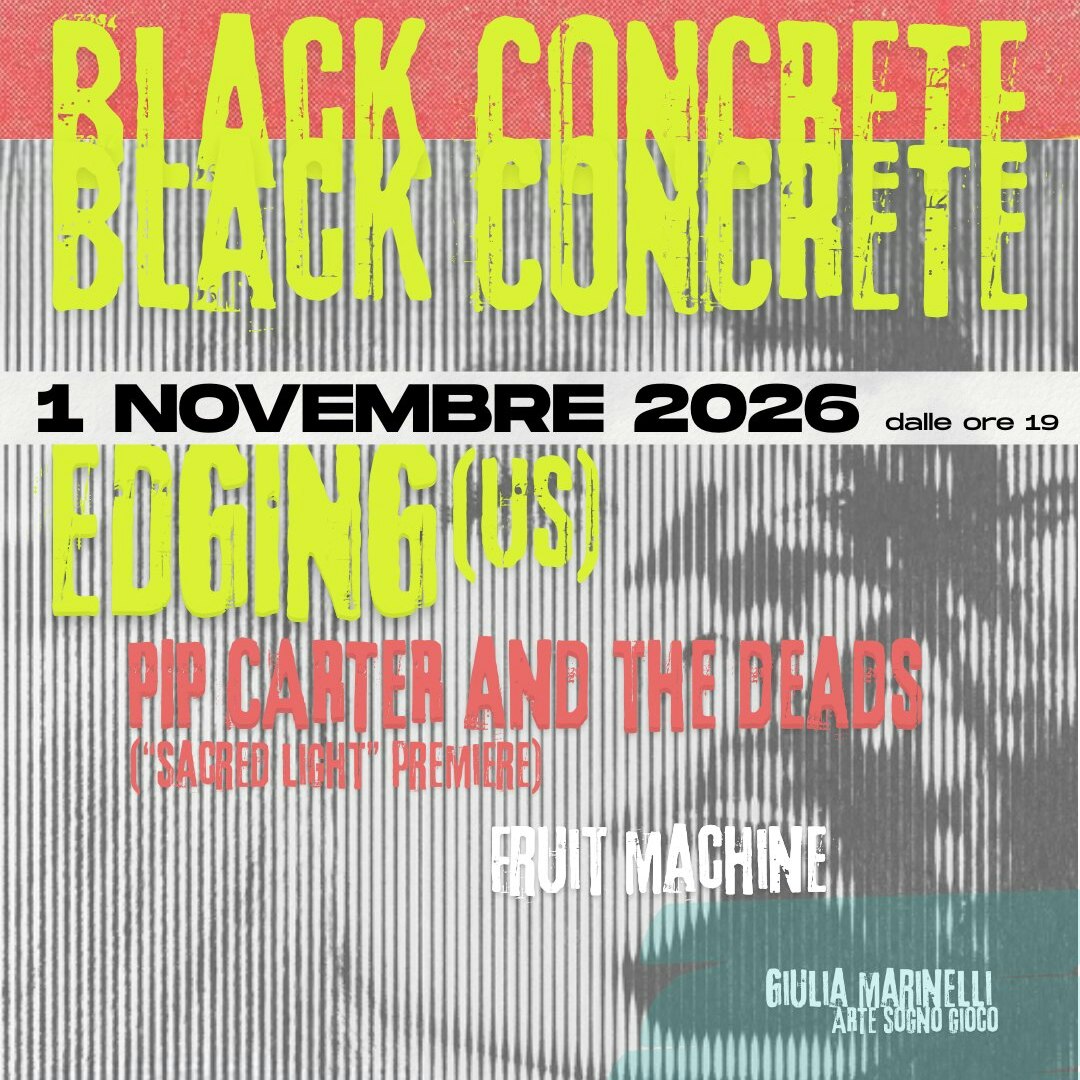 Black Concrete Vol.1 - EDGING + PIP CARTER