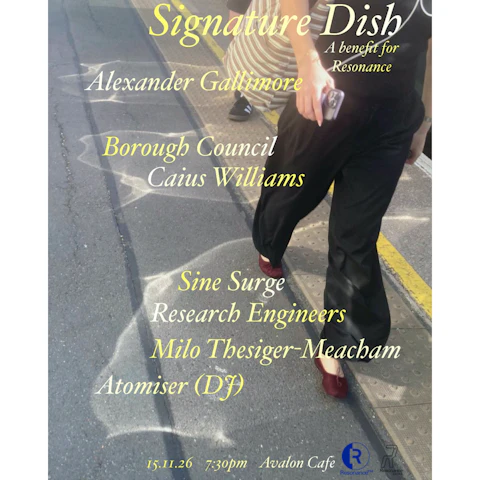 Signature Dish: A Benefit for Resonance